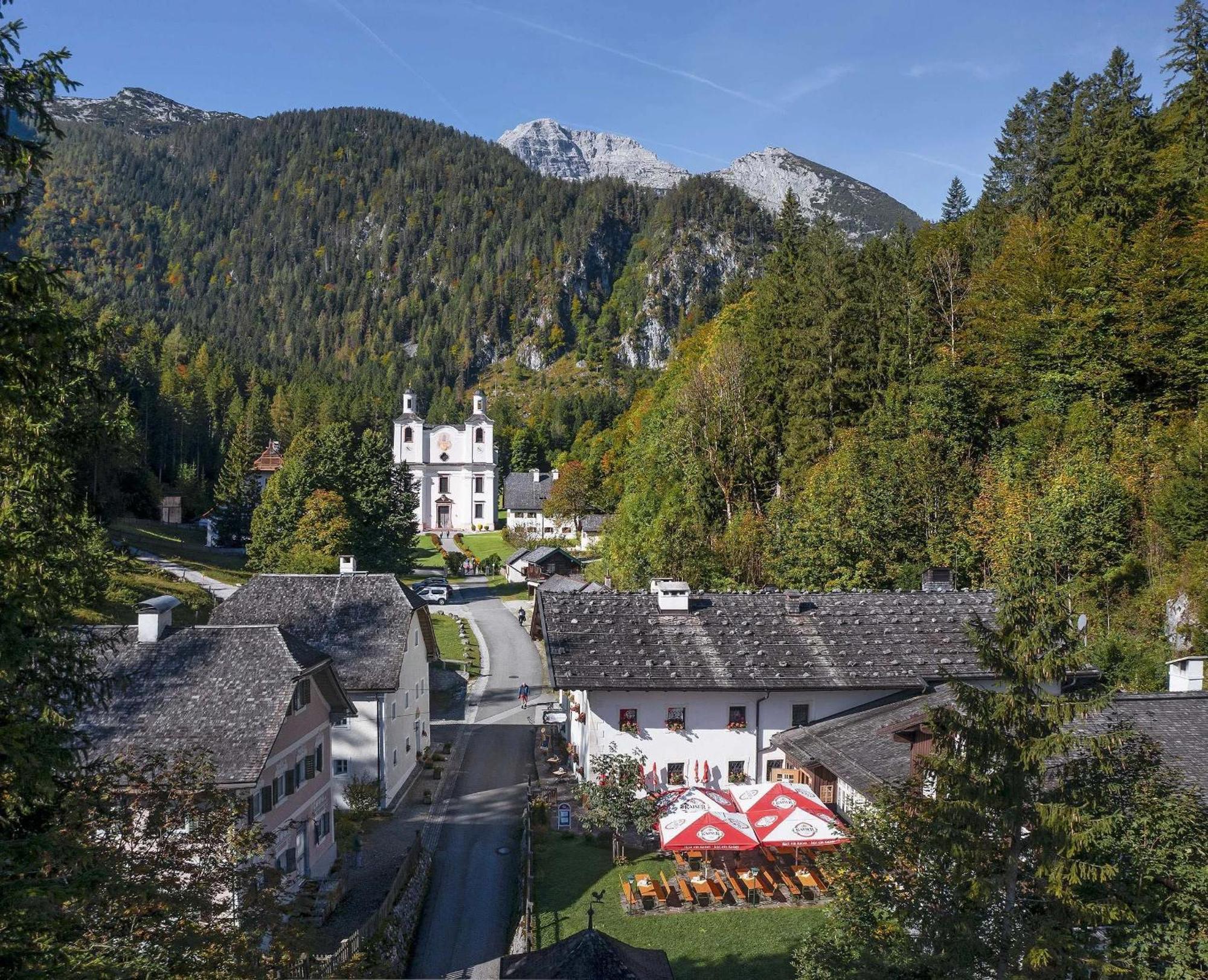 Gasthof Maria Kirchental Санкт-Мартин-бай-Лофер Экстерьер фото