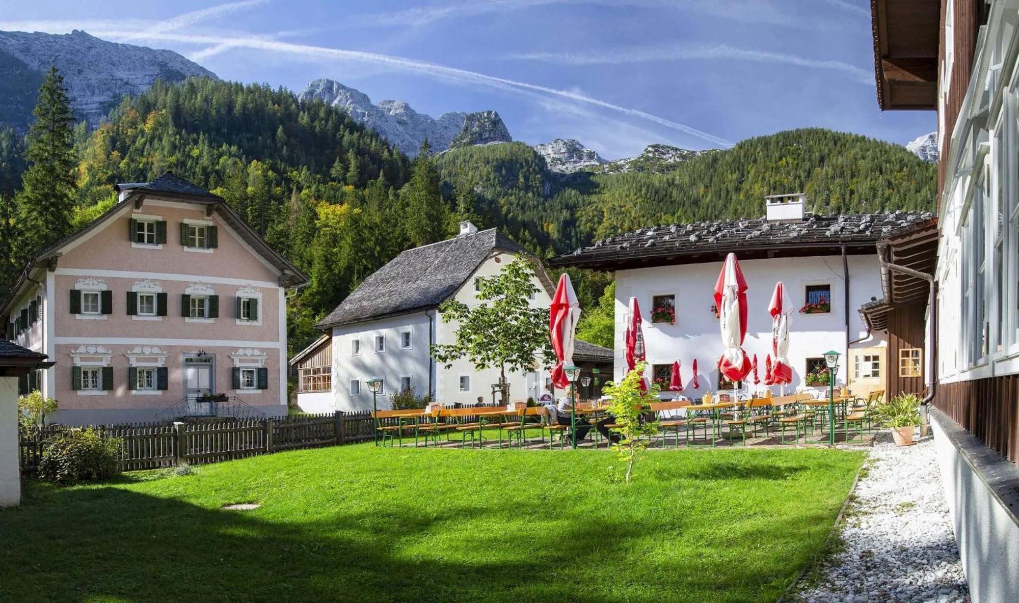 Gasthof Maria Kirchental Санкт-Мартин-бай-Лофер Экстерьер фото