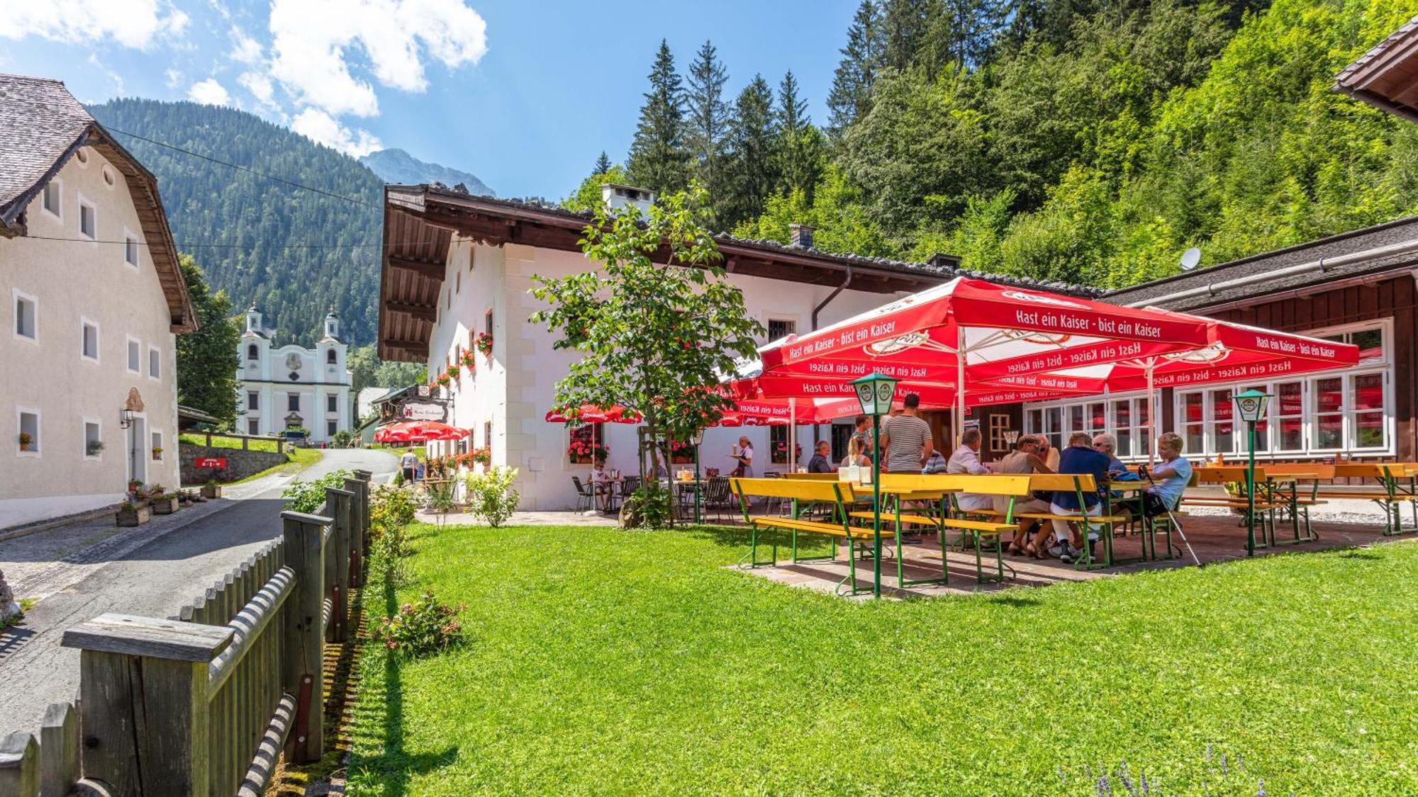 Gasthof Maria Kirchental Санкт-Мартин-бай-Лофер Экстерьер фото