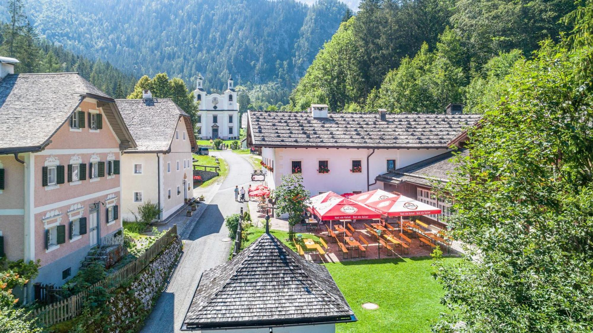 Gasthof Maria Kirchental Санкт-Мартин-бай-Лофер Экстерьер фото
