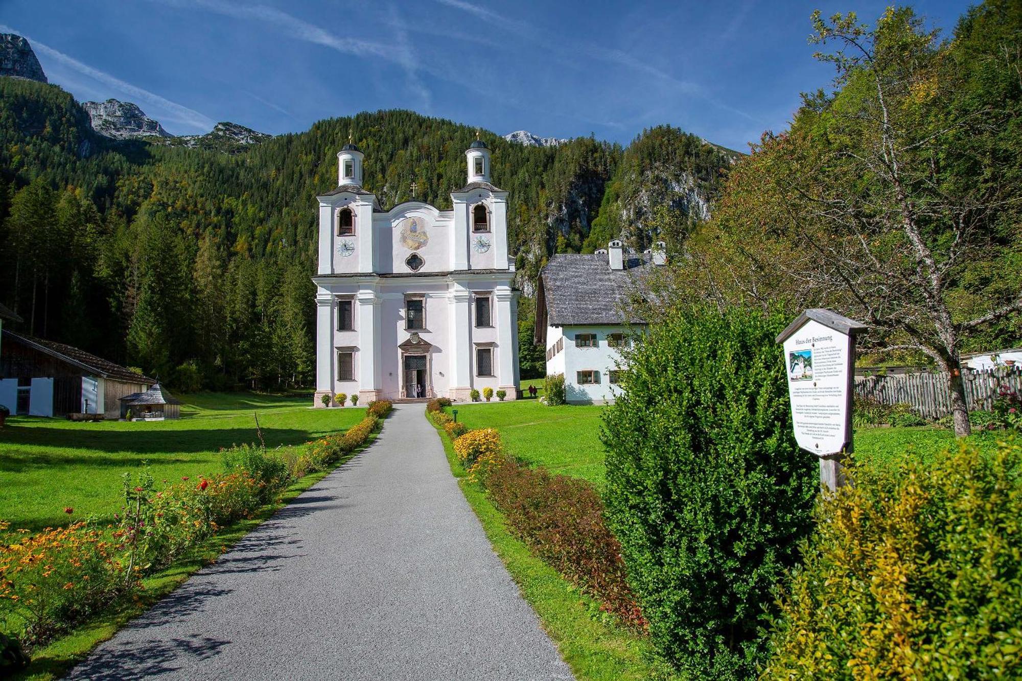 Gasthof Maria Kirchental Санкт-Мартин-бай-Лофер Экстерьер фото
